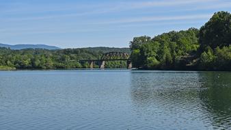 Railroad Bridge Melton Lake Clinch