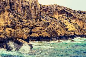 The big rocks with the sea of blue