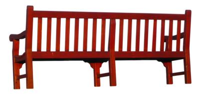 Bank Wooden Bench Nature