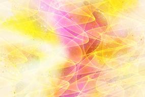 watercolor background pink and yellow art