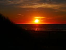 Sunset Sun Colorful