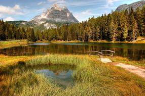 Three Zinnen Dolomites Mountains