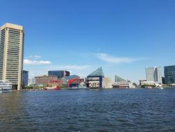 Baltimore Harbor Waterfront cityscape