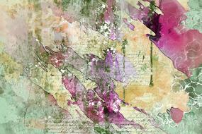 artistic colorful collage