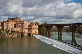 Urban Landscape Storm Sky