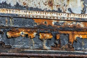 Rustic Boat Hull Peeling Texture