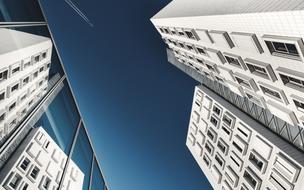 Architecture Buildings and blue sky