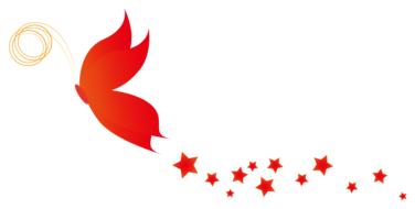 butterfly insects star nature