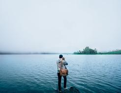 Man Alone water
