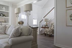 white Living Room House Interior