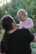 photo of Girl Child Daughter and mother