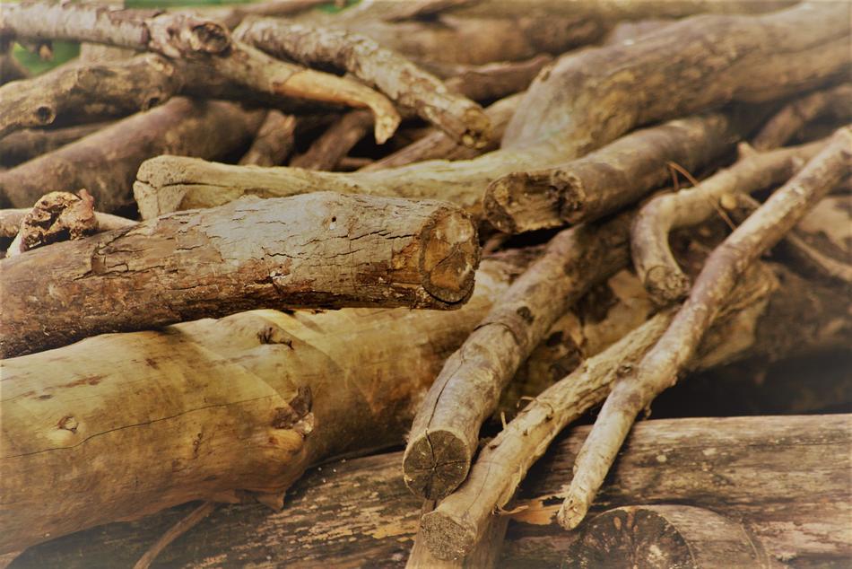 Wood Sticks stack