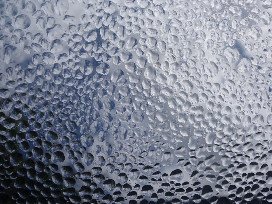 Drop Of Water Condensation Pattern