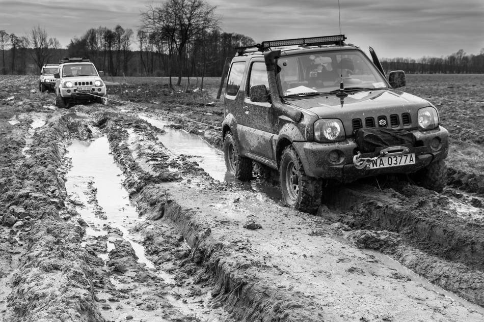Off-Road Car Towing