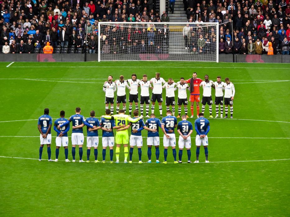 Football Sport Minute'S Silence