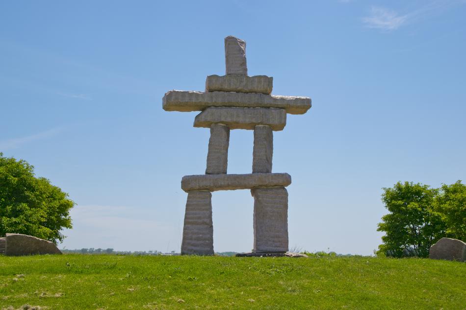 Inuit Inukshuk Canada