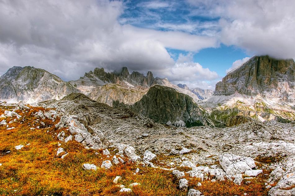 mountains italy green alpine