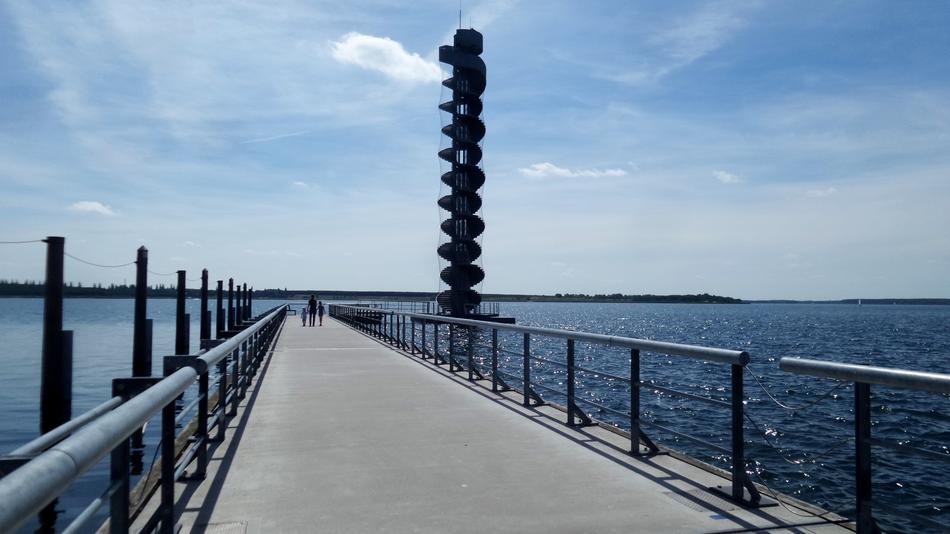 Pegelturm Goitzsche Bitterfeld