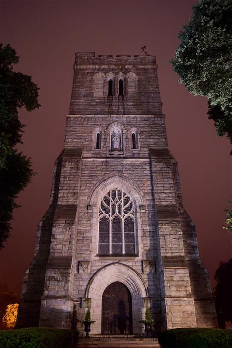 Church Night Lighting