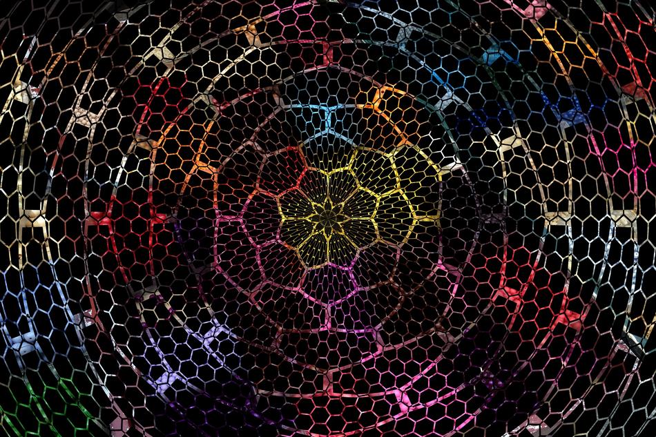 background grid art abstract