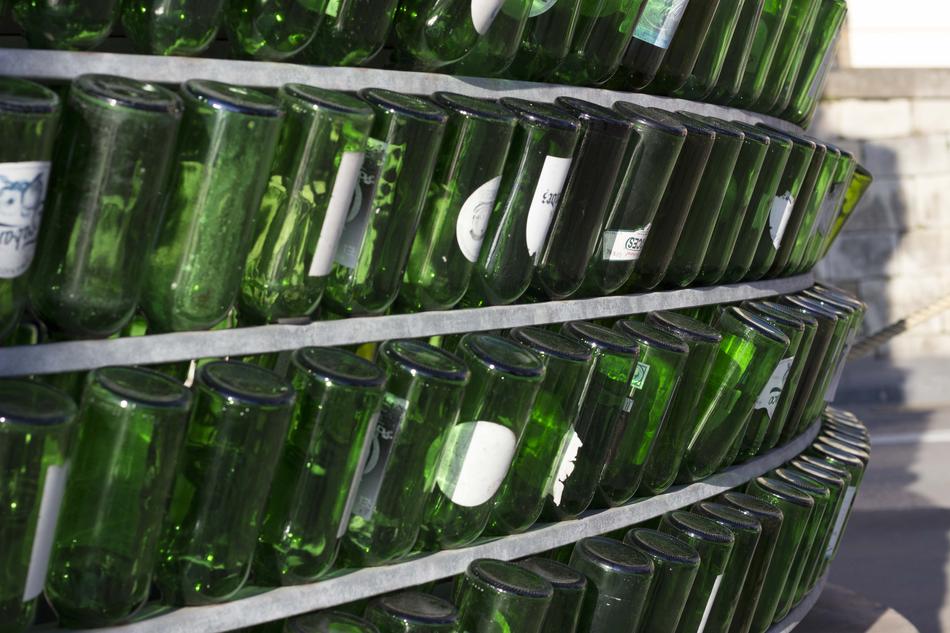 Bottles Cider Green