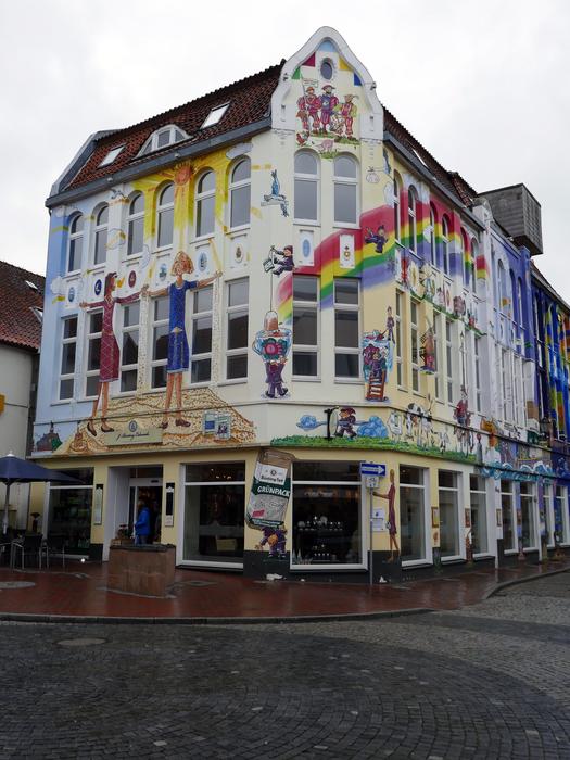 Empty Tea House Facade
