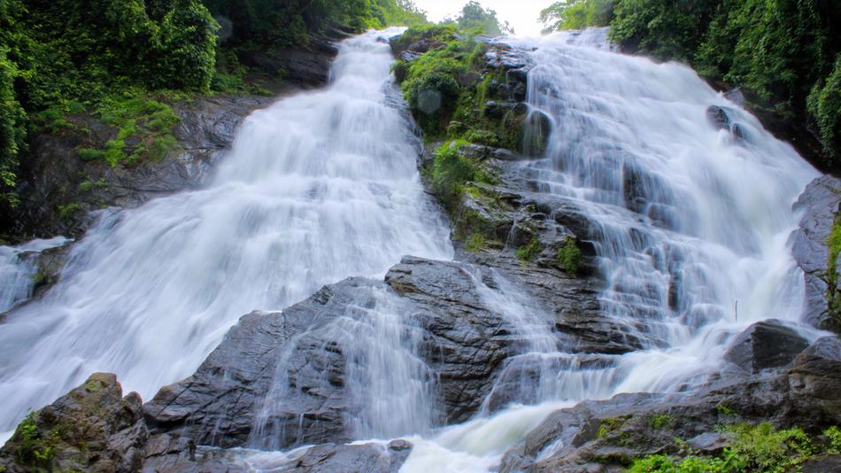 view of the Waterfalls Kerala