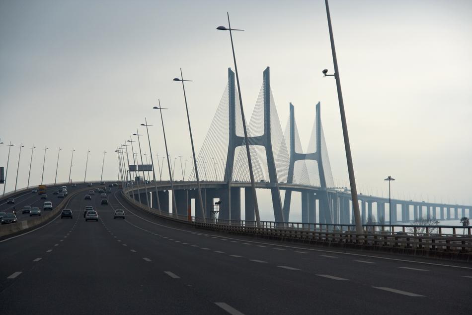 Vasco Da Gama Bridge Lisboa Lisbon