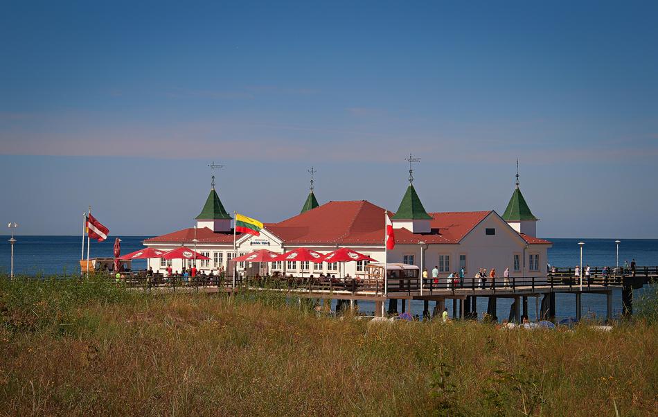 Ahlbeck Pier Germany Island Of