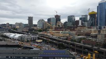 Seattle Downtown Cityscape