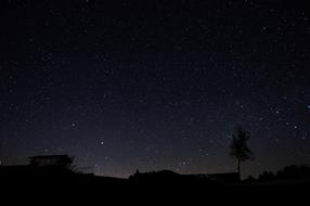 Night Sky Starry Star