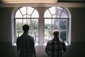 Windows Looking men