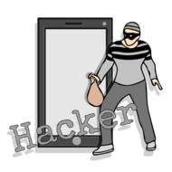 hacker system information clipart