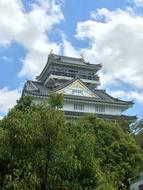 Gifu Castle landscape