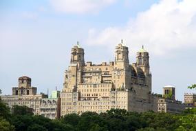 New York Central Park Old building