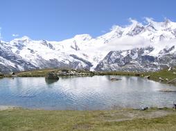 Bergsee Snow Mountains