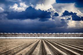machine footprints in the field