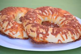fried cheese on a bun
