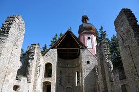 the old ruined castle forgotten