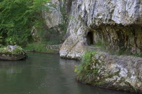 Romania River Riverbank Ancient