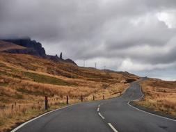 Storm sky in Scotland