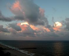 Clouds Over Atlantic Ocean