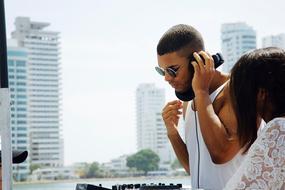 Artist Music and girl