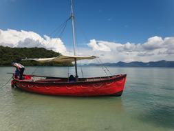 Malaysia Boat Red Sailing