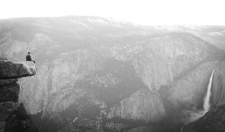 the landscape of the high mountains is beautiful