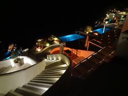 Night Colors Stairs
