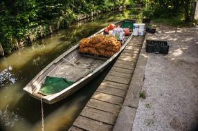 boat at the dock