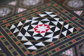 geometric Game Pattern Texture