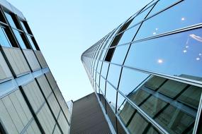 Skyline Skyscrapers facade