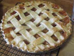 fresh apple pie